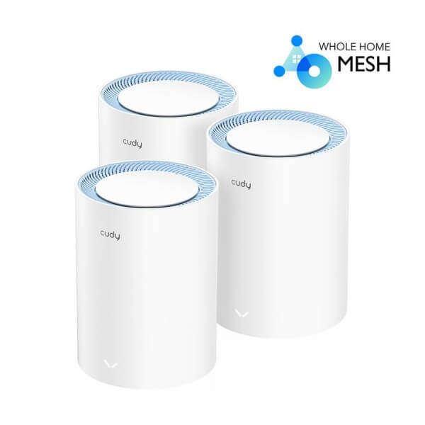 Cudy AC1200 Dual Band Whole Home Wi-Fi Mesh 3-Pack