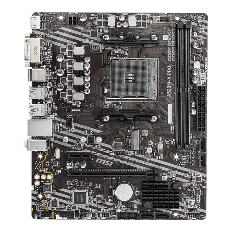 MSI A520M-A PRO AMD AM4 MATX Gaming motherboard
