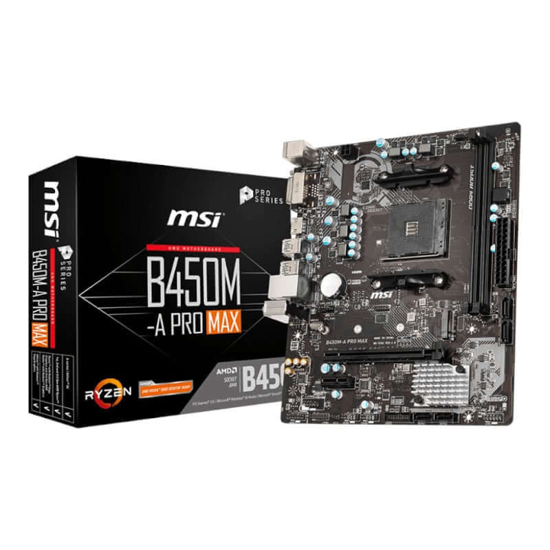 MSI B450m-A pro max AMD AM4 matx