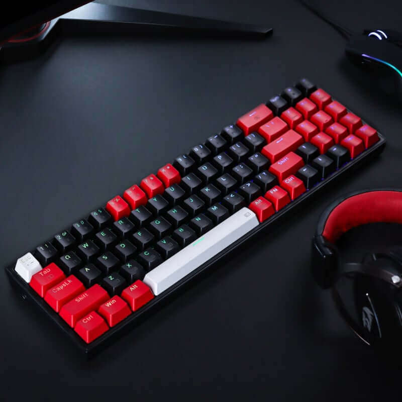 REDRAGON MECHANICAL POLLUX PRO WIRELESS BT RF GAMING KEYBOARD