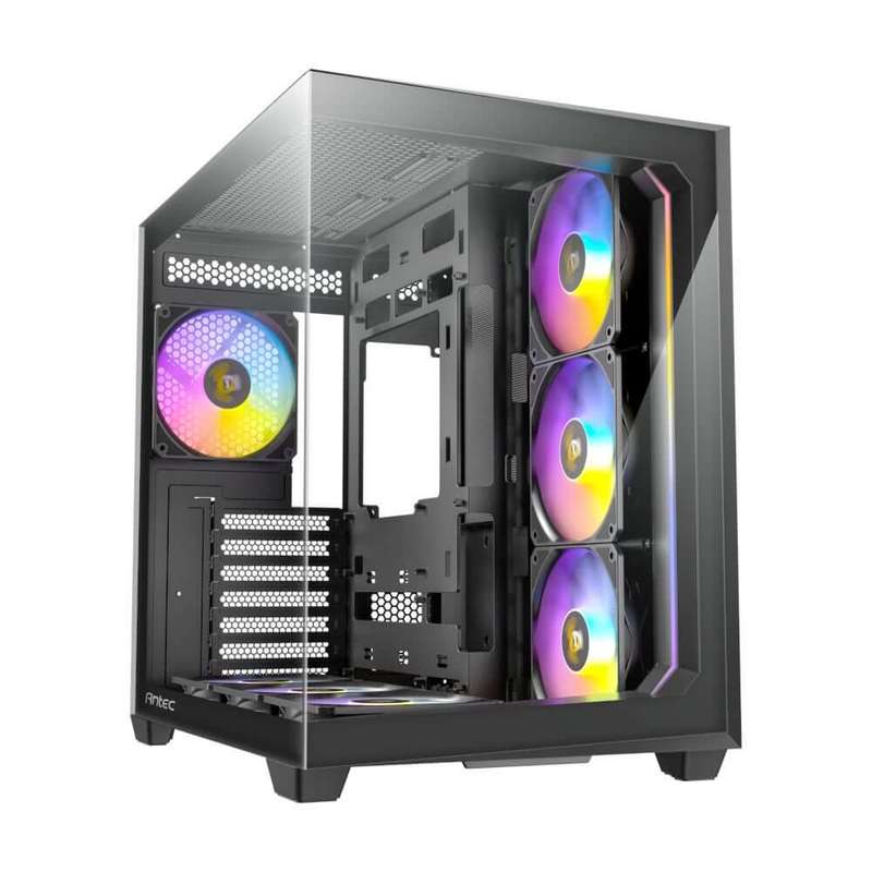 Antec C5 ARGB ATX DUAL Mid Tower Gaming Chassis  Black