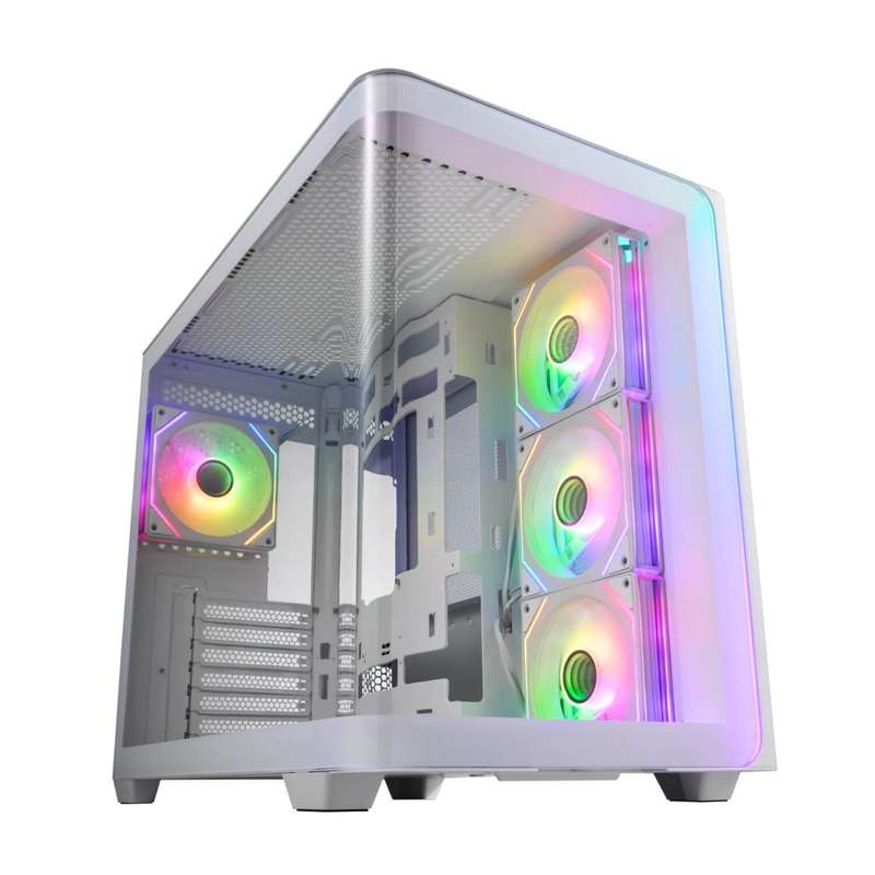 FSP M580 ARGB ATX Mid Tower Gaming Chassis  W
