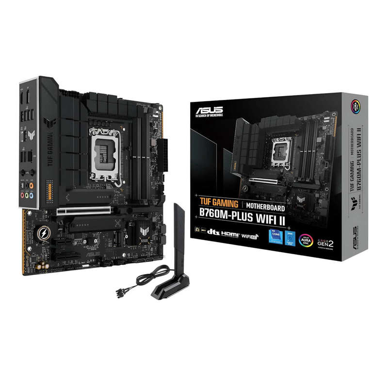 Asus TUF Gaming B760M-PLUS WIFI II  mATX Motherboard