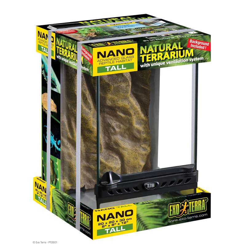 Exo Terra Natural Terrarium Nano - Tall (20x20x30cm)