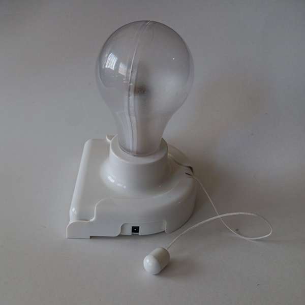 Battery operated stick up bulbs