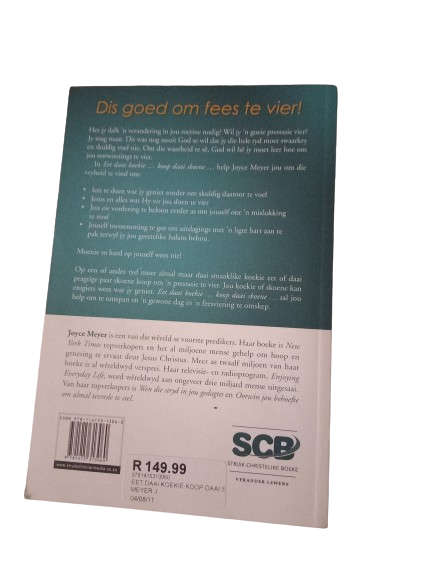 Eet daai koekie... koop daai skoene - Joyce Meyer