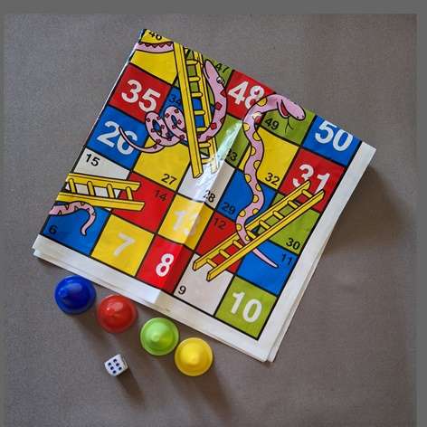 Snakes and Ladder board game