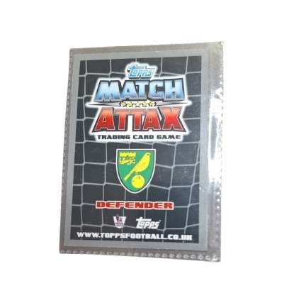2011/2012 Topps Match Attax Common Card - 202 - Zak Whitbread - Norwich City