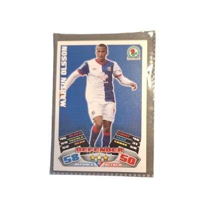 2011/2012 Topps Match Attax Common Card -44 - Martin Olsson - Blackburn