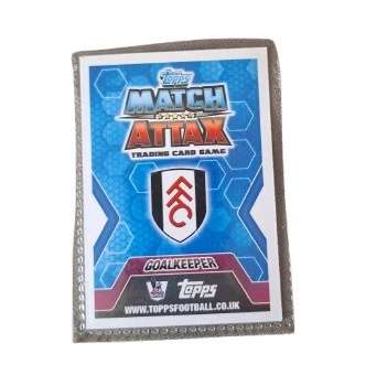 TOPPS MATCH ATTAX 2013-14- #109-FULHAM & NETHERLANDS-MAARTEN STEKELENBURG-FOIL