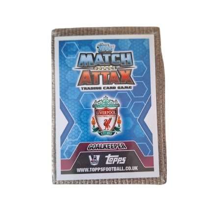 Topps Match Attax 2013-14 Premier League - Liverpool - Simon Mignolet