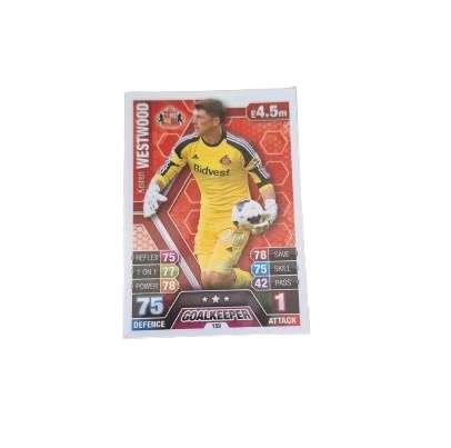 Topps Match Attax 2013/2014 Premier League - Sunderland AFC - Keiren Westwood
