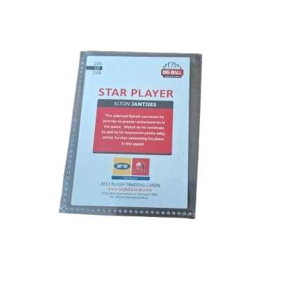    Elton Jantjies - Lions Star Player - Big Ball Rugby Collection