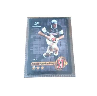 Albert van den Berg - Big Ball - Rugby Trading Cards