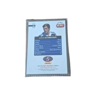 Louis Schreuder - Big Ball Rugby Trading Cards