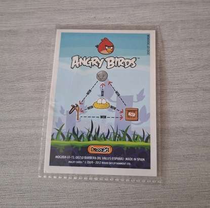 Angry Birds Trading Cards - Helmet-Pig no 142