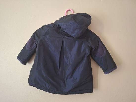 Dark Blue Jacket with Hoodie