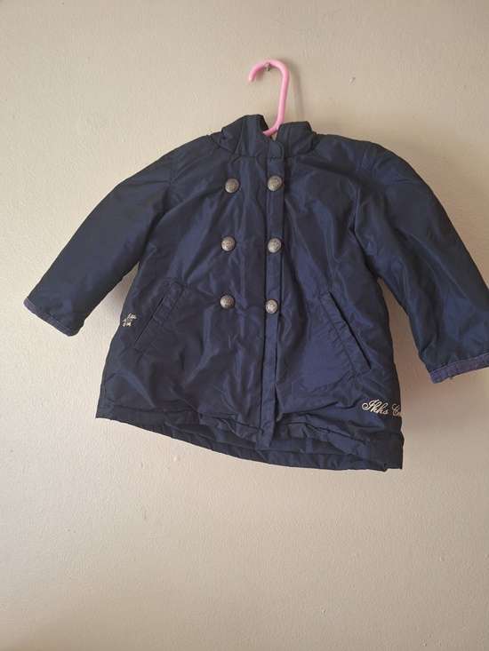 Dark Blue Jacket with Hoodie