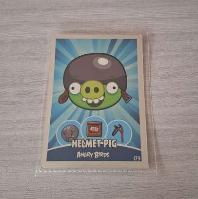 Angry Bird trading Cards no 173 - Helmet- Pig