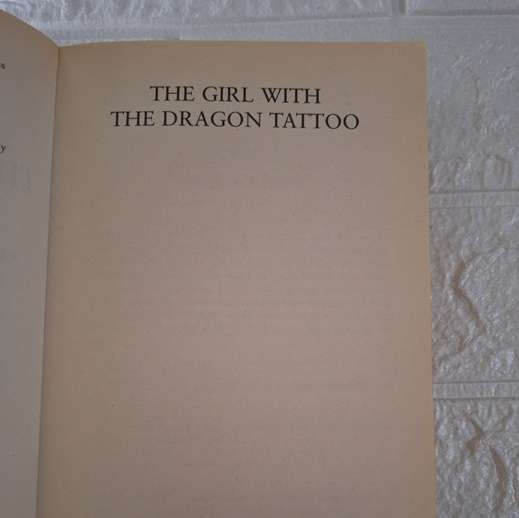 The Girl with the Dragon Tattoo - Stieg Larson