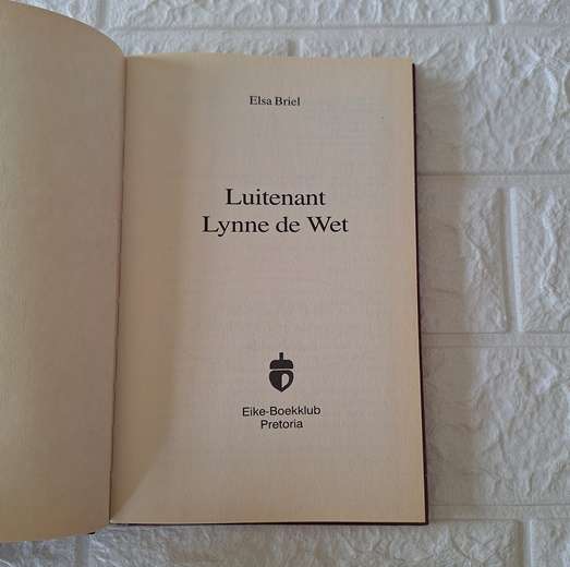 Luitenant Lynne de Wet - Elsa Briel