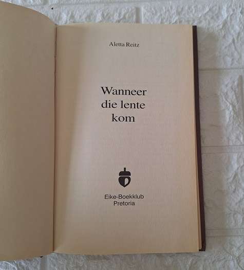 Wanneer die Lente Kom - Aletta Reitz