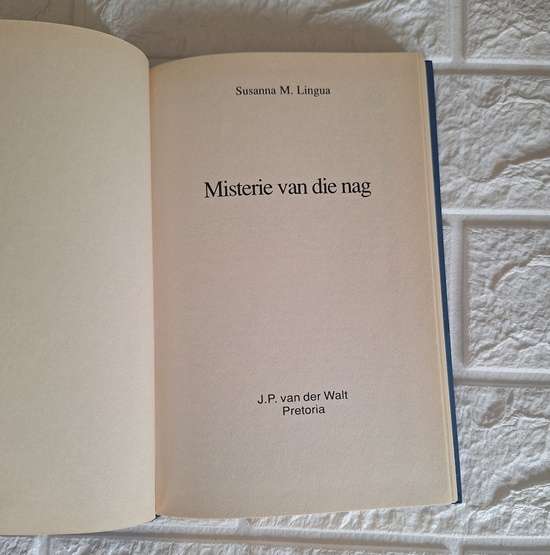 Misterie van die Nag - Susanna M. Lingue