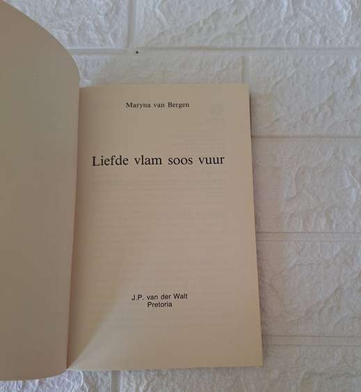 Liefde vlam soos vuur - Maryna van Bergen