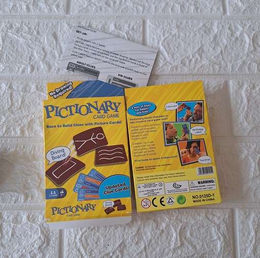 Pictionary Card Game