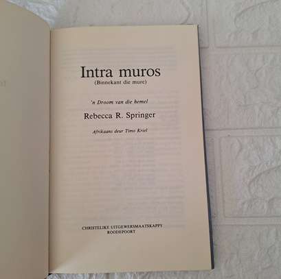 Intra Muros - Rebecca R Springer