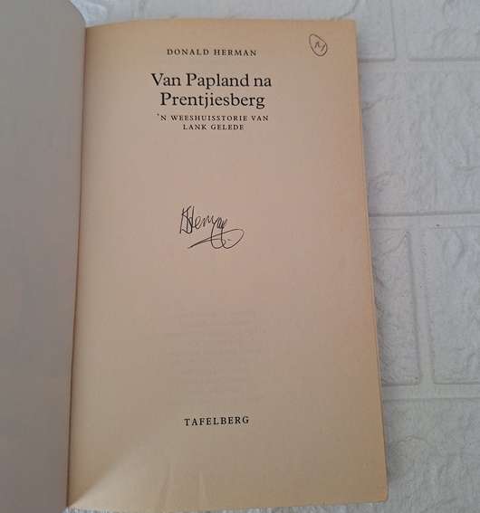Van Papland na Prentjiesberg - Donald Herman