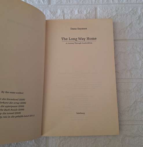 The Long Way home-Dana Snyman