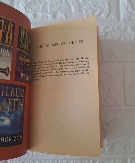 The Triumph of the Sun - Wilbur Smith