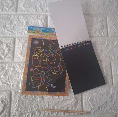 Dot to Dot & Scratch notebook