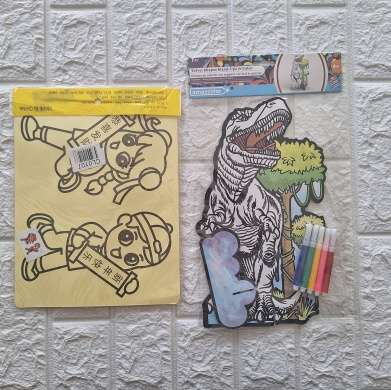 Velvet Dinosaur & Sandart