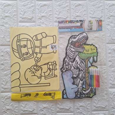 Velvet Dinosaur & Sandart