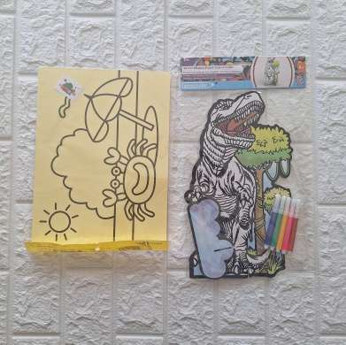 Velvet Dinosaur & Sandart