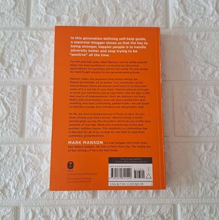 The Subtle Art of Not Giving a F*ck - Mark Manson