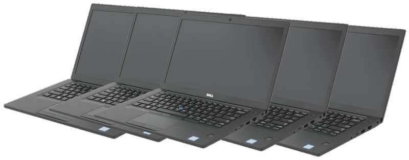 5 X Dell Latitude E7480 Intel Core i5-6300U @ 2.4GHz