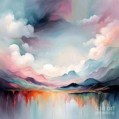 Billowing Clouds and Multicoloured Mountains [d]