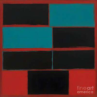 Blue Black Grid Block [d]