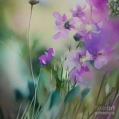Deep Iris Botanical [d]