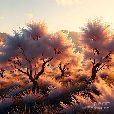 Ethereal Fluffy Trees [d]