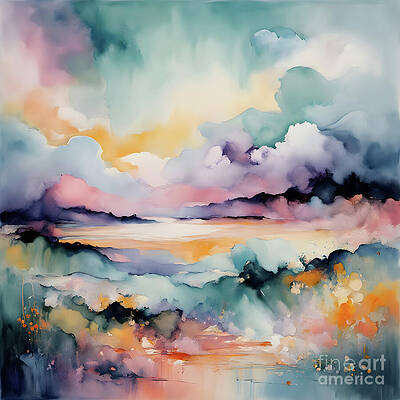 Flowing Clouds in Pastel Hues [d]