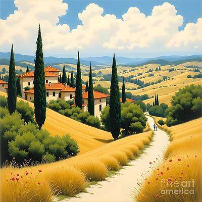 Golden Tuscan Hills [d]