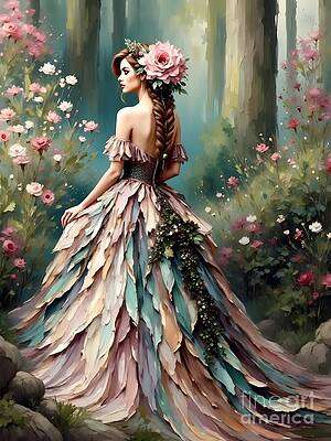 Graceful in a Lush Forest [d]