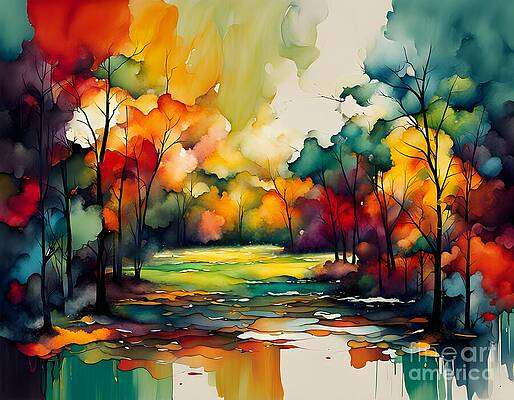 Mesmerizing Blend of Autumn Hues [d]