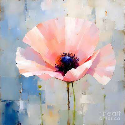 Peachy Pink Poppy [d]