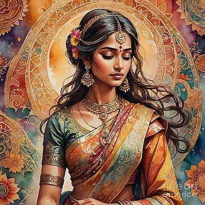 Princess in a Sari [d]