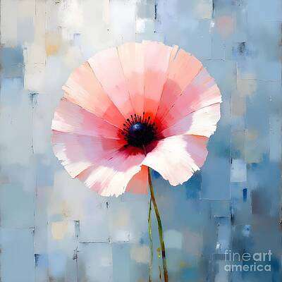Semi Translucent Pink Poppy [d]